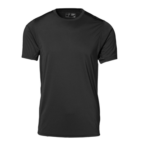 ID Herrspel Active Mesh Fitted Kortärmad Sport T-Shirt XL B Svart XL zdq