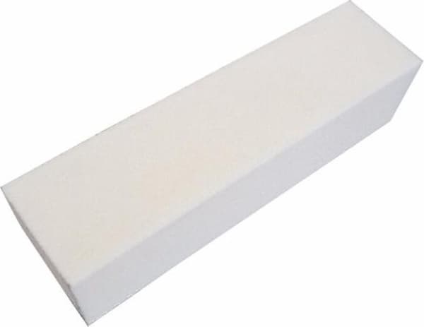 10 x Hvid blok til negle - buffer blok neglefile, blokfil negle