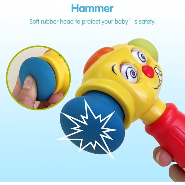 IC Lekehammer for 12 måneder+, Babyrangle med musikk og lyder