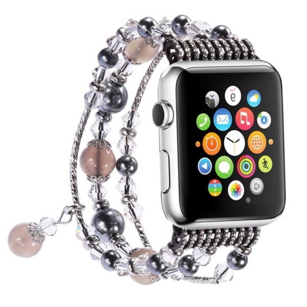 CDQ-band kompatibelt med Apple Watch 38-40 mm/42-44 mm, kvinnor tjej
