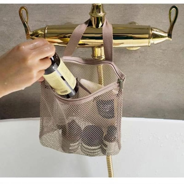 Mesh Duschtaske Toilettaske SORT black