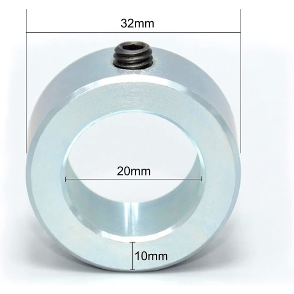 Sæt med 4 justeringsringe 20 mm - til håndtruck, håndtruckhjul