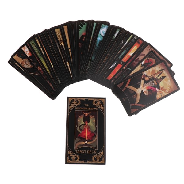 CDQ The Dungeons Dragons Tarot Card Family Party Board Deck Game