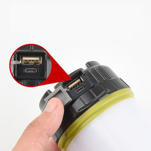 Multifunktionell bländande bärbar lampa, bärbar LED-lampa