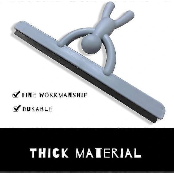Shower squeegee, Creative window squeegee for bathroom/car window glass/mirror/kitchen cleaning, Shower wall SZRH A-C [DB]