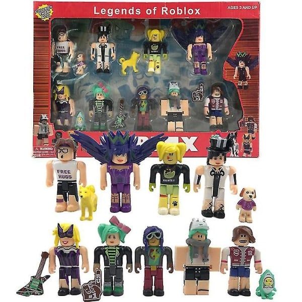 Roblox-figurer legetøj 7-8 cm PVC actionfigur børn samling 4 4 Multifarvet 4 Multicolor
