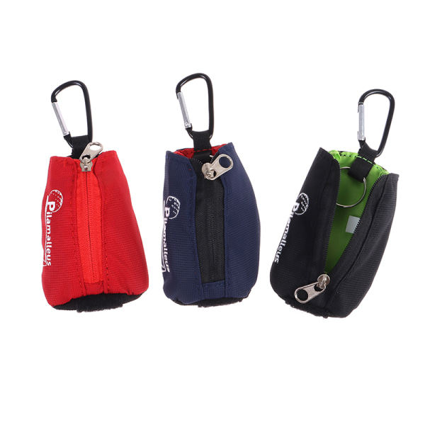 CDQ Golfväska Bekväm Hook Golf Sportsbag med små fickor Röd