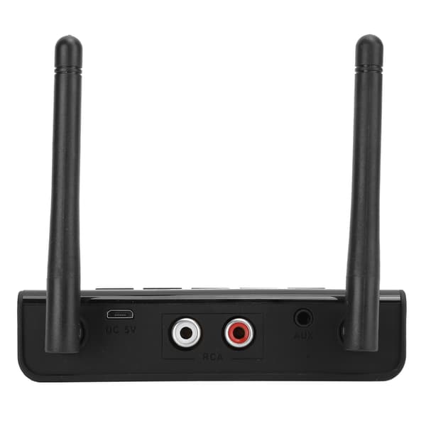 2 i 1 Bluetooth trådløs lydadapter lang rekkevidde sender mottaker AUX for bil TV