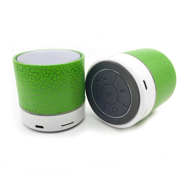 BT89 Crack Trådlös Mini Bluetooth-högtalare - Grön