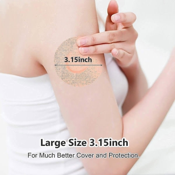 15-pack Libre Sensor Covers Vattentät Freestyle Libre Sensor Patches-flexibla Cgm Patches utan lim i Center-enlite-guardian
