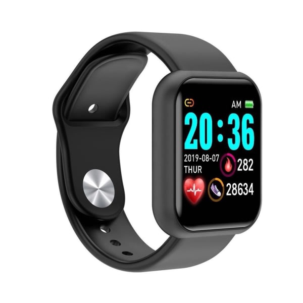 Smart Watch, 1,44 tums Touch Band Sports Smart Watch til mænd, kvinder, barn