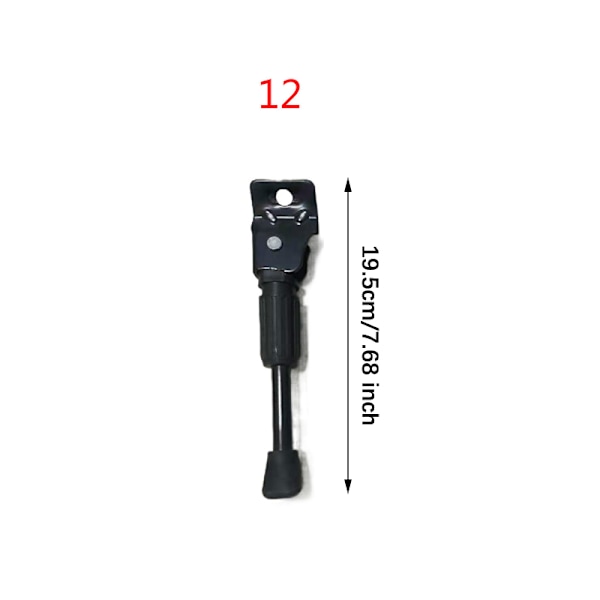 Støtte for barnesykkel, 12, 14, 16, 18 tommer hjul, sidestøtte 18