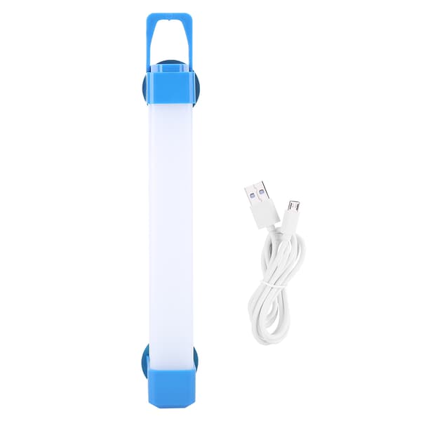 Bærbar multifunksjonell USB-oppladbar LED-campingnødlampe