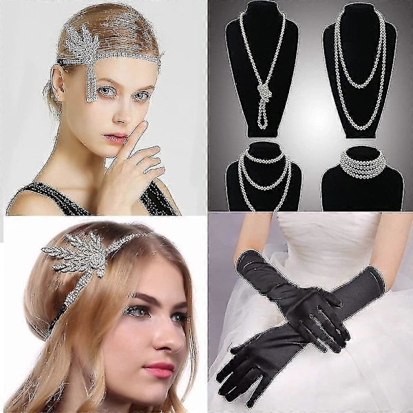 1920-tals Accessoarset för Kvinnor, 1920-tals Accessoarset för Halloween