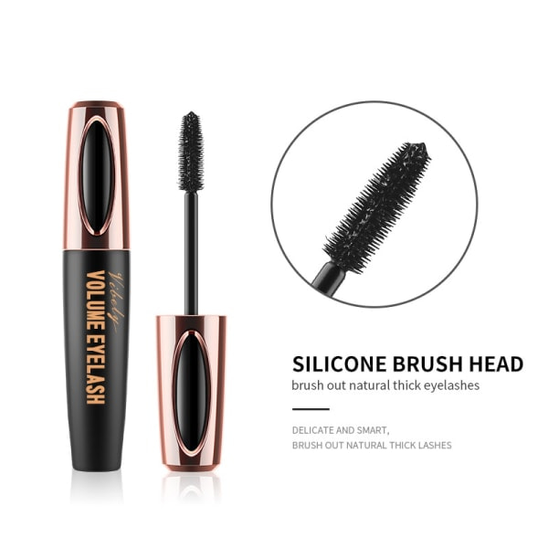 4D Silkefiber Vippeforlengende Mascara