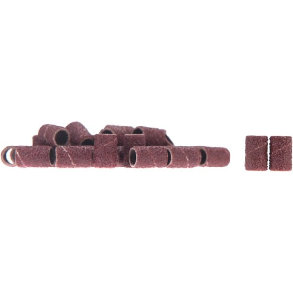 150 stk. Sander Bits Tips Sleeves Manikyr Tilbehør, #180/#120/#8