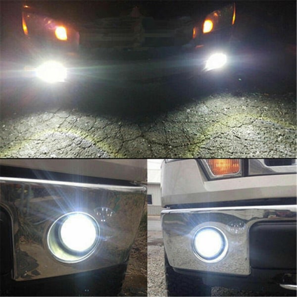 9005+9006 LED Combo COB LED-frontlyssats 360000LM Pærer Hi/Low Beam 6000K