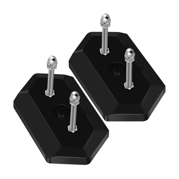 2-pak Skateboard Vægbeslag Ophæng Display Rack Deck Opbevaring Organizer til Hjem og Butik Sort