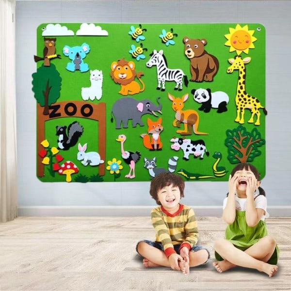 Filt Board Story Pedagogiset Tarinat 5 5 5 8 5