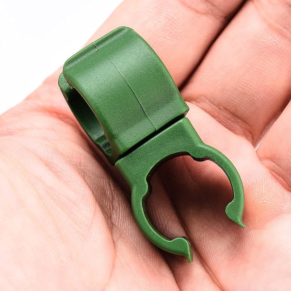 36-pack Universal Plant Trellis Clips 20mm Plast Rotating Clip Hållare