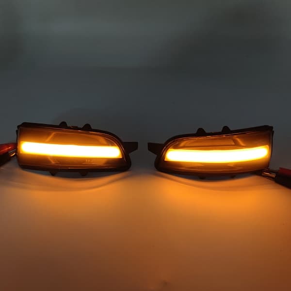 LED dynamiske blinklys Volvo V40 V50 V70 S40 S60 S80 C30 C70 Blå