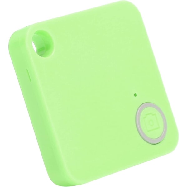 Bluetooth Anti-förlorad nyckelsökare, försvunna föremålslokaliseringsenhet, djurplånbok Stöldlarm (grön)
