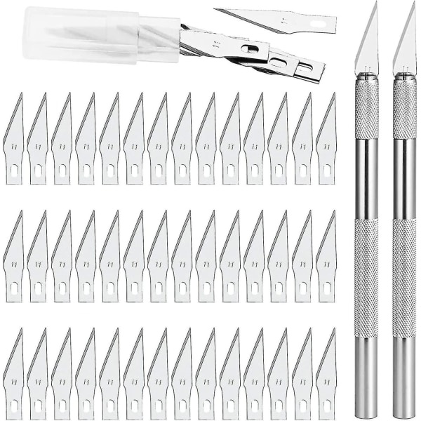 CNE Skalpell Precision Work Cutter 2 Med 42 Klinger Til - Perfekt