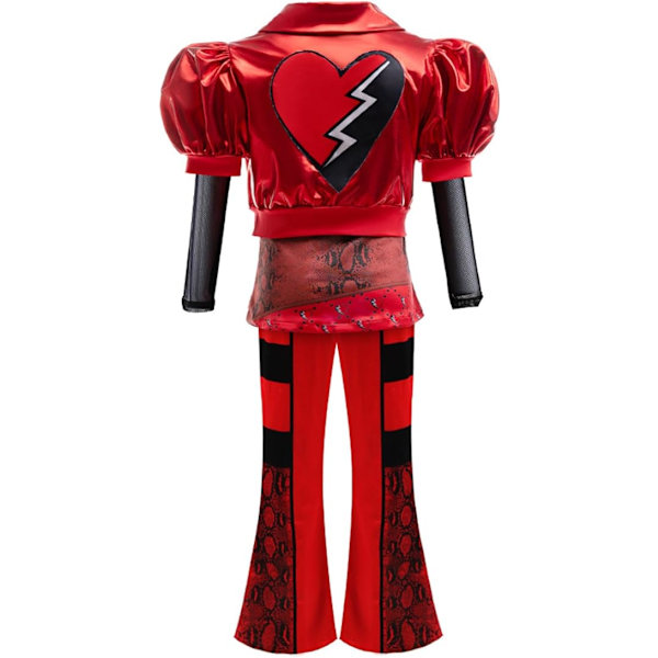 Punainen Puku Lapselle, Rise of Red Puku Tytöille Halloween Pukeutumiseen 3 Osan Sarja 140CM