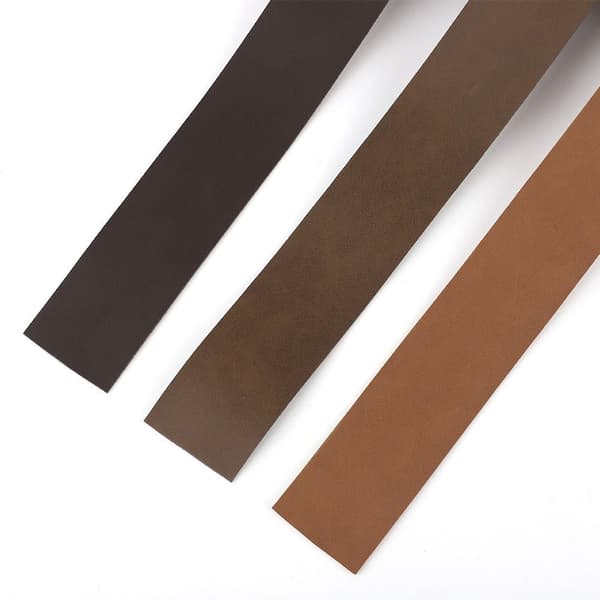 Läderrem Mörk Kaffe 3,75CM mörk kaffe dark coffee dark coffee 3.75 cm