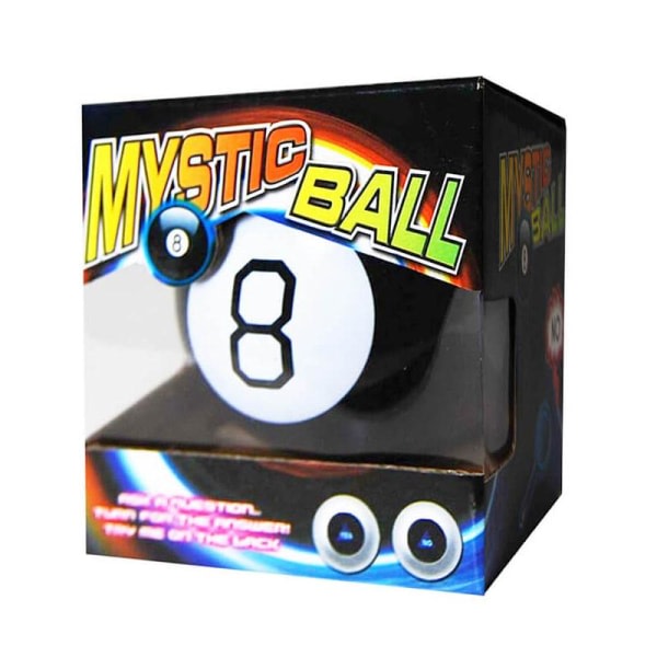 Mystisk 8-pallo Musta zdq