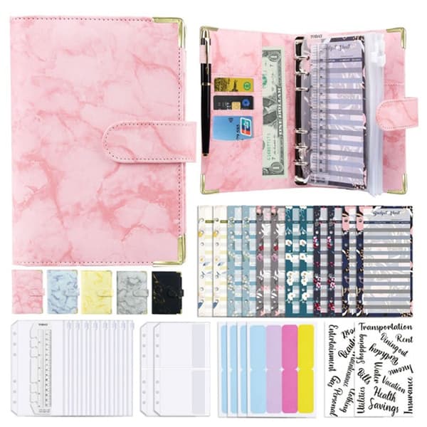 Budgetpärm Kontantkuvert Planner System Organizer med Bu - Perfet Style6 A6_tfrf Style6 A6