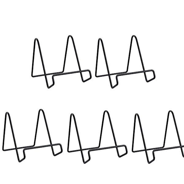 5-pack Tallriksställ Bildramställ SVART STOR SVART BLACK LARGE