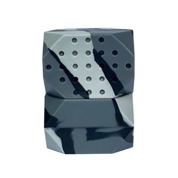 CDQ 6-pack silikoni käktränare Jawline Sculptor med presentförpacknin GråCDQ