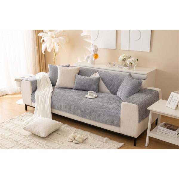 Sofa-anti-slip-överdrag, halkfri soffkudde 90*160cm