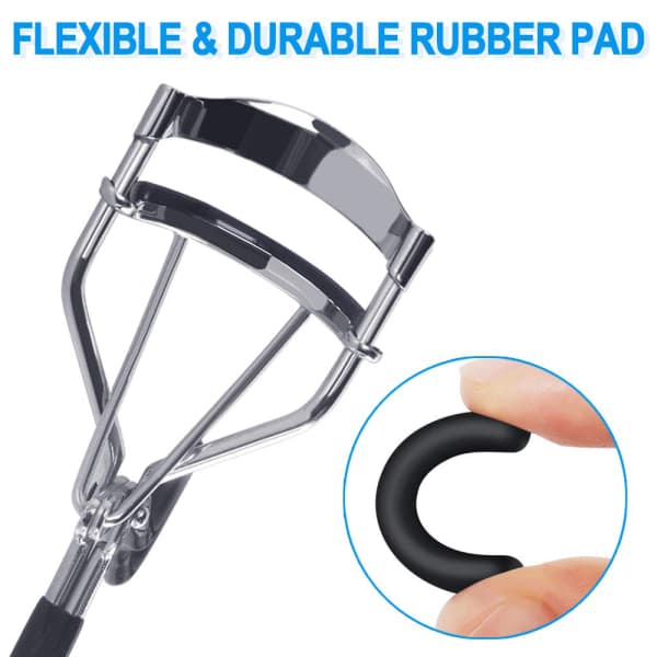 24 stk Curler Refills Øyenvippebøyer Refill Pads Svart
