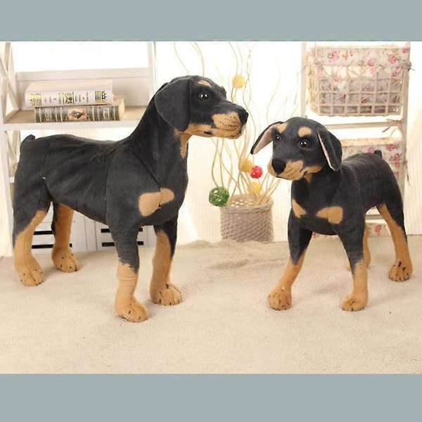 Realistinen Dobermanni-pehmolelu, Todentuntuiset koiran pehmolelut