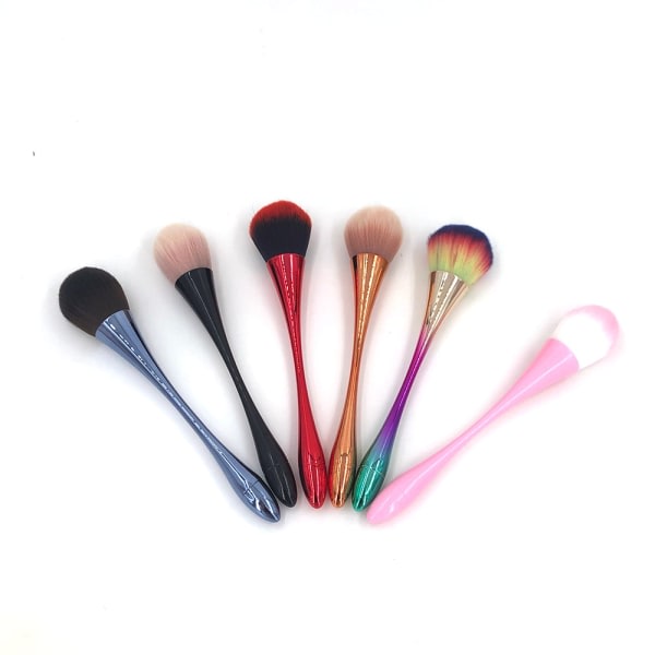 Rose Gold Powder Blush Brush Makeup Tools MultiColor