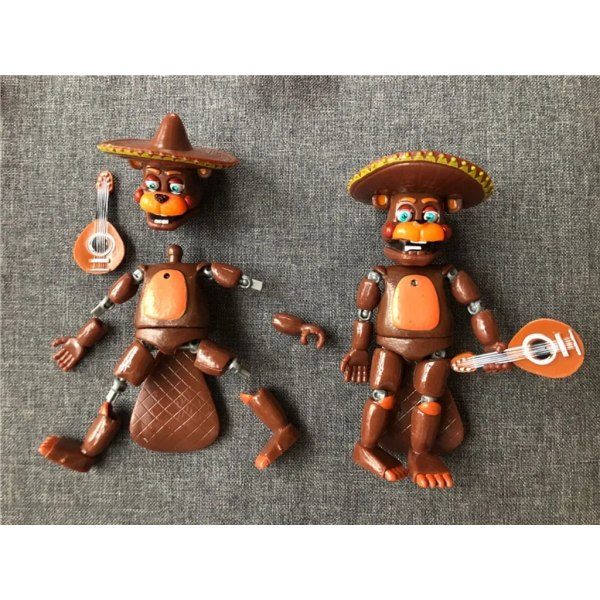 6 kpl/setti Five Nights at Freddy's Action-figuurit Lelut FNAF