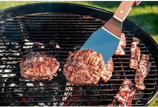 Plancha-spatel, 25 cm, Gratengspatel, Stekespatel for Grill_tfrf