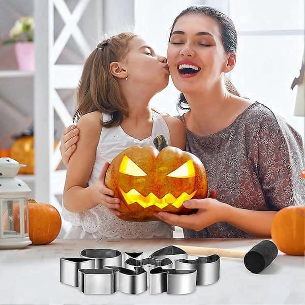 Halloween Gresskar Utskjæringssett Kakeform Bakeform_tfrf