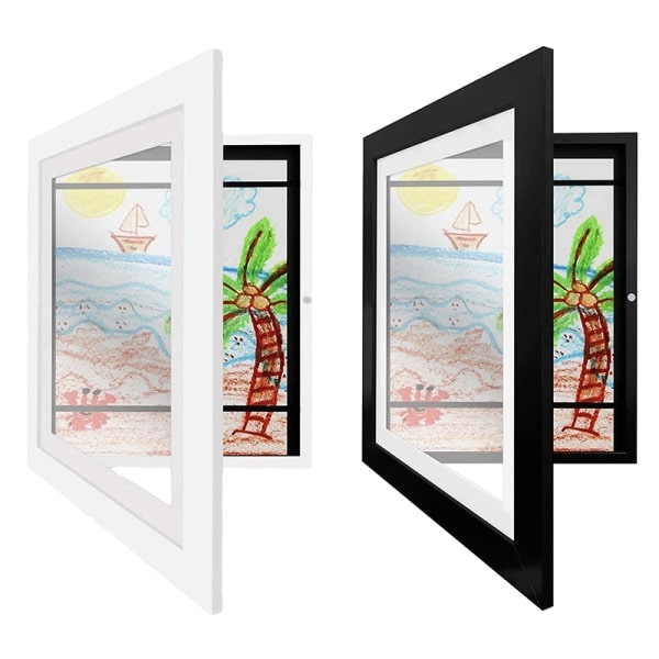 My Little Davinci tr? tavelram 20 ark konstverk - barn white onesize