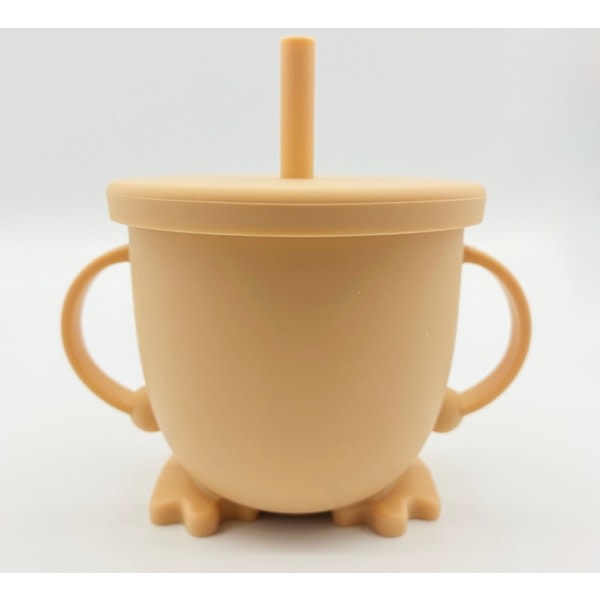 Silikon Snack Cup | Spillsäker matbehållare toddler ja CDQ