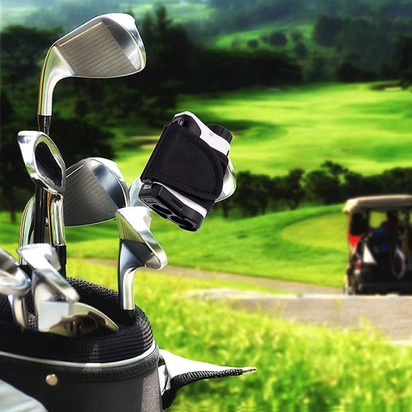 Range Finder Golf Fast Band Dekal Golf Range Finder Magnetisk Hållare Bälte Med fäste,b Black none