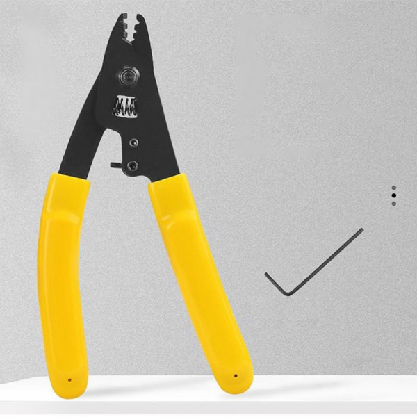 CFS-3 Treports fiberoptisk avisoleringst?ng Wire strippers f Yellow onesize