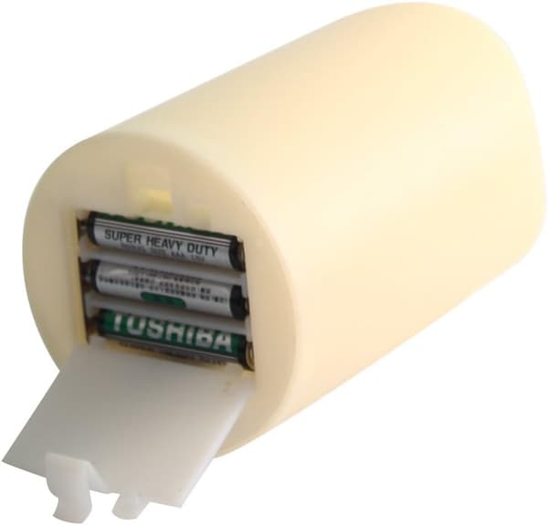 Flamfria LED-ljus, Utomhus LED-ljus, Elektriska Flimrande Batteridrivna Ljusstakar (2-pack)