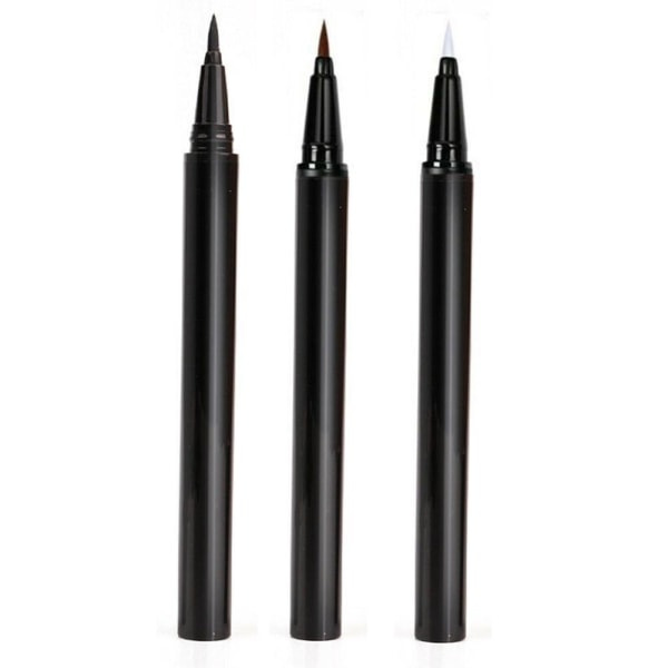 Adhesive 2 i 1 Eyeliner Lashes Pen Ingen Lim Magnetisk Vandtæt rød One-size