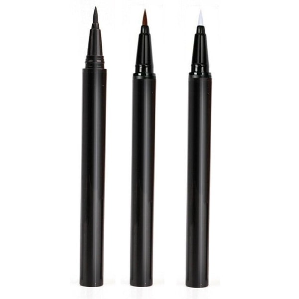 Liima 2 in 1 Eyeliner Ripset Pen Ei Liimaa Magneettinen Vedenkestävä punainen Yksi koko