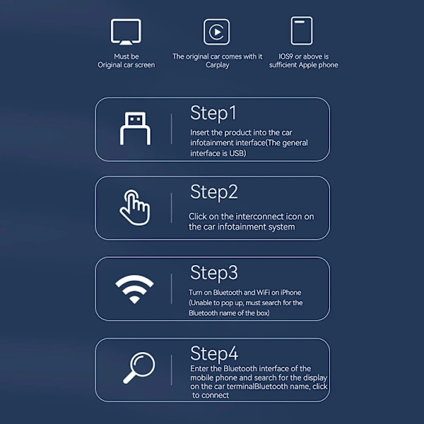 Trådlös CarPlay-adapter 2025 40