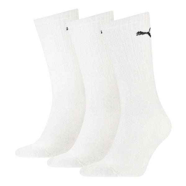 Puma unisex crew-sokker for voksne (3-pakning) 9 UK-11 UK White 9 UK-11 UK zdq