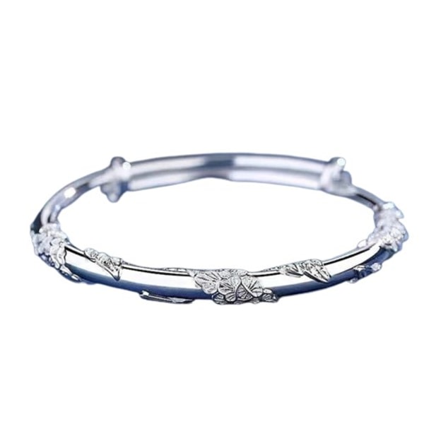 925 sterling sølv original designer blomstrende blomster armbånd armbånd til kvinder zdq